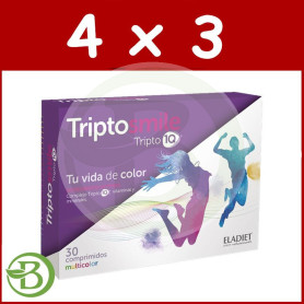 Pack 4x3 Triptosmile 30 Comprimidos Eladiet