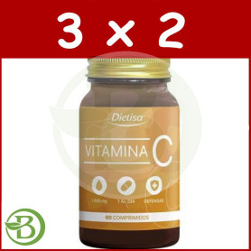 Pack 3x2 Dietisa Vitamina C 60 Comprimidos Dietisa