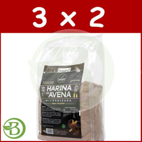 Pack 3x2 Harina De Avena Chocolate 1Kg. Drasanvi