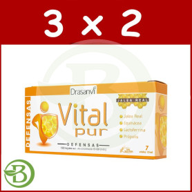 Pack 3x2 Vitalpur Defensas 7 Viales Drasanvi