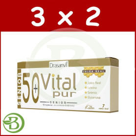 Pack 3x2 Vitalpur Senior 7 Viales Drasanvi