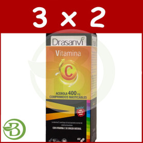 Pack 3x2 Vitamina C 60 Comprimidos Drasanvi