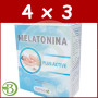 Pack 4x3 Melatonina Plus Active 60 Comprimidos Dietmed