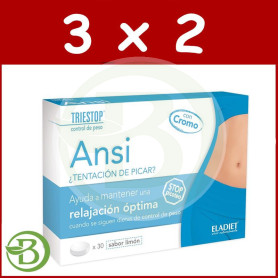 Pack 3x2 Ansi Triestop 30 Comprimidos Eladiet