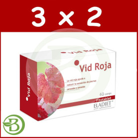 Pack 3x2 Vid Roja 60 Comprimidos Eladiet