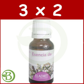 Pack 3x2 Aceite Esencial de Menta Piperita 15Ml. Eladiet