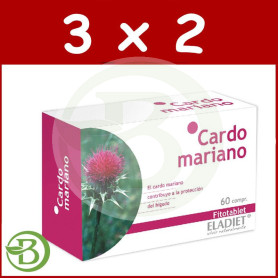 Pack 3x2 Cardo Mariano 60 Comprimidos 330Mg. Eladiet