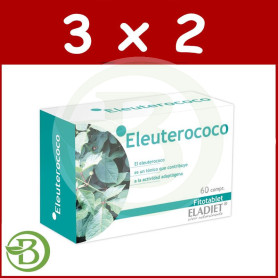 Pack 3x2 Eleuterococo 60 Comprimidos Eladiet