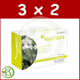 Pack 3x2 Valeriana 60 Comprimidos Eladiet