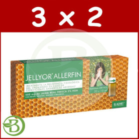 Pack 3x2 Jellyor Allerfin 20 Viales Eladiet