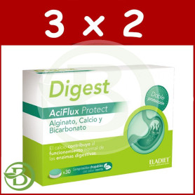 Pack 3x2 Digest Aciflux Protect 30 Comprimdos Eladiet