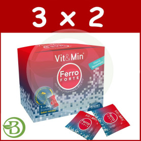 Pack 3x2 Vit&Min Ferro Forte 20 Sticks Eladiet