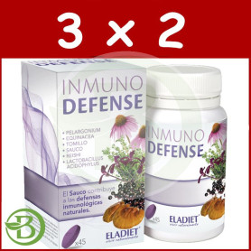 Pack 3x2 Inmuno Defens 45 Comprimidos Eladiet