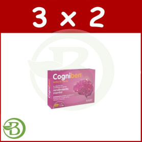 Pack 3x2 Cogniben Plus 30 Comprimidos Eladiet