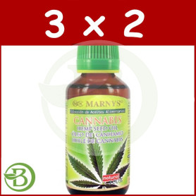 Pack 3x2 Aceite Alimentario de Cannabis Marnys