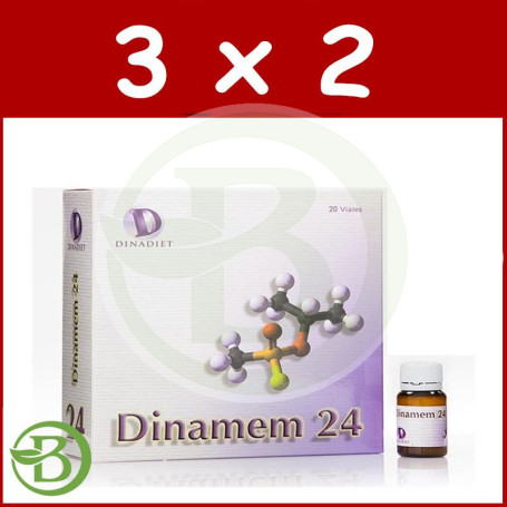 Pack 3x2 Dinamem 20 Viales Dinadiet