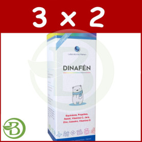 Pack 3x2 Dinafen Infantil 250Ml. Mahen