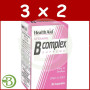Pack 3x2 Complejo B 30 Cápsulas Health Aid