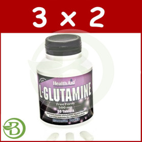 Pack 3x2 L-Glutamina Health Aid