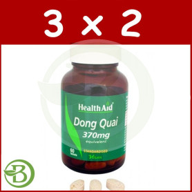 Pack 3x2 Dong Quai (Angélica Sinesis) Health Aid