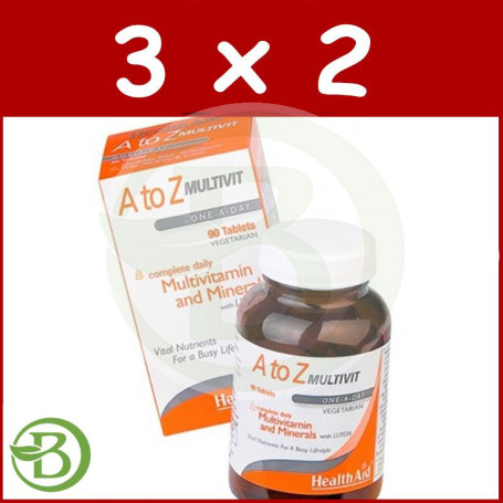 Pack 3x2 Multi A-Z Health Aid