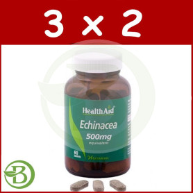 Pack 3x2 Equinácea (Echinacea Purpurea) Health Aid