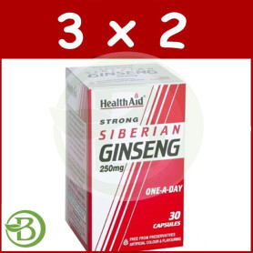 Pack 3x2 Eleuterococo (Eleutherococcus Senticosus) Health Aid