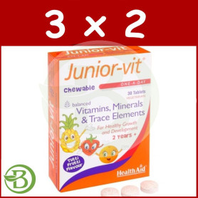 Pack 3x2 Junior Vit Health Aid