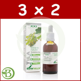 Pack 3x2 Extracto de Tila Fórmula XXI 50Ml. Soria Natural