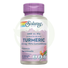 Turmeric 600Mg. 30 Cápsulas Solaray