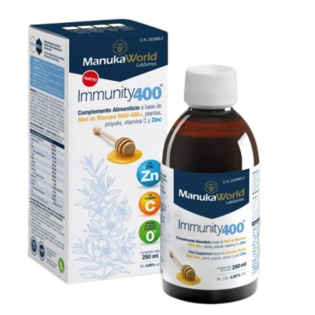 Immunity 400+ Jarabe 250Ml Manuka World