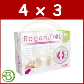 Pack 4x3 Regendol Vegano 30 Comprimidos Eladiet