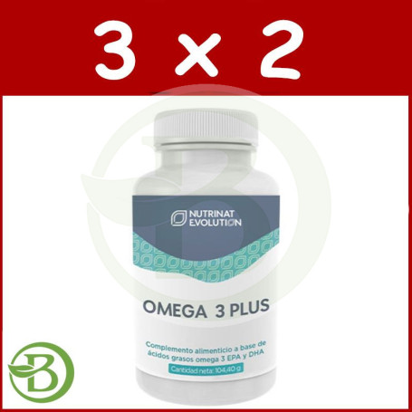 Pack 3x2 Omega 3 Plus Nutrinat Evolution