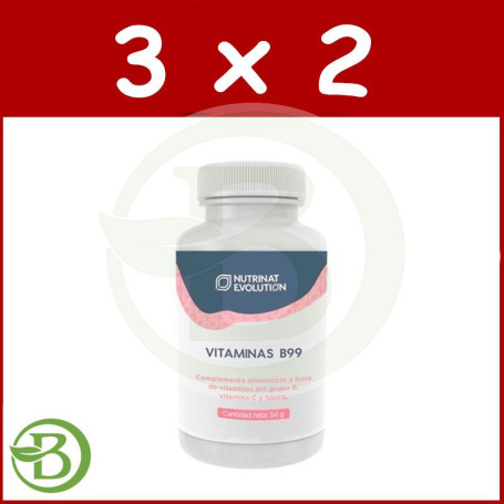 Pack 3x2 Vitaminas B99 Nutrinat Evolution