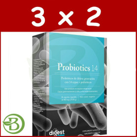 Pack 3x2 Probiotics-14 30 Cápsulas Herbora