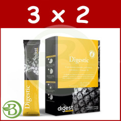 Pack 3x2 Digestic 12 Sticks Herbora