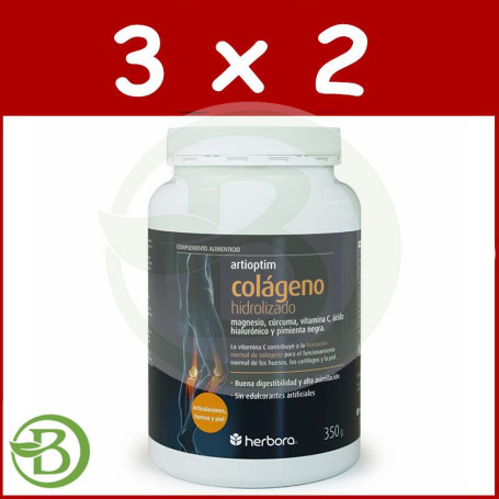 Pack 3x2 Artioptim Colágeno 350Gr. Herbora