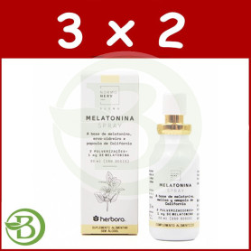 Pack 3x2 Melatonina Spray 30Ml. Normonerv Herbora