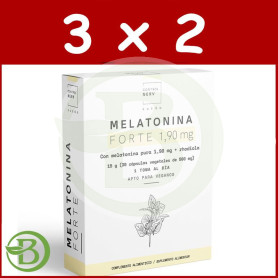 Pack 3x2 Melatonina Forte 1,9Mg. 30 Cápsulas Herbora