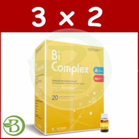 Pack 3x2 Bi Complex 20 Viales Herbora