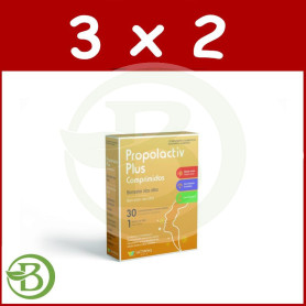 Pack 3x2 Propolactiv Plus 30 Comprimidos Herbora