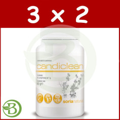 Pack 3x2 Candiclean 60 Comprimidos Soria Natural