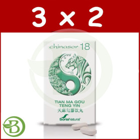Pack 3x2 Chinasor 18 Soria Natural