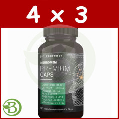 Pack 4x3 Neuromem Premium 60 Cápsulas Herbora