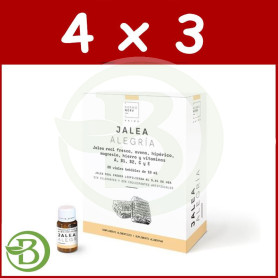 Pack 4x3 Jalea Alegría 20 Viales Herbora