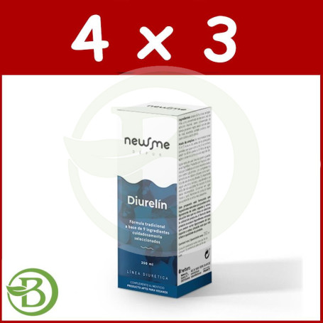 Pack 4x3 Diurelín 250Ml. Herbora