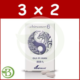 Pack 3x2 Chinasor 6 Soria Natural