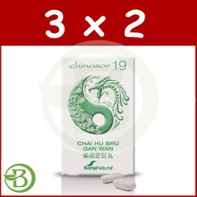 Pack 3x2 Chinasor 19 Soria Natural