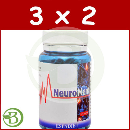 Pack 3x2 Neuroment 60 Cápsulas Espadiet