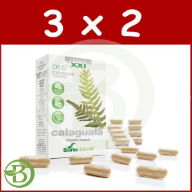 Pack 3x2 Calaguala 30 Cápsulas Soria Natural